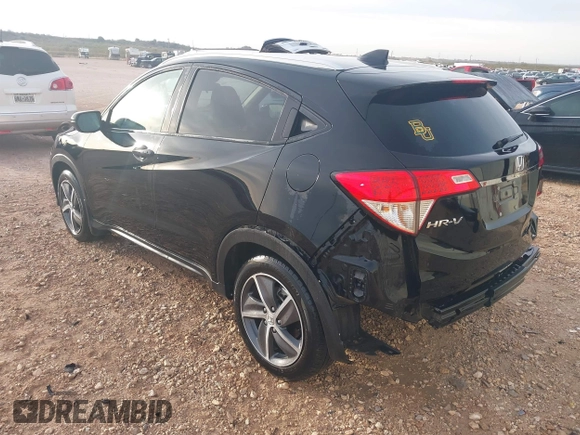 2022 Honda HR-V EX with VIN 3CZRU6H52NM755762, listed as a IAAI auction lot 41004335 with 38,834 mi miles. Bid and sale history available at carsss.com. Image 3.