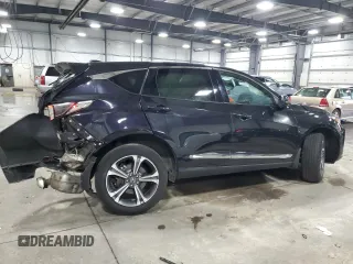 2022 Acura RDX w/Advance Package with VIN 5J8TC2H72NL013924, listed as a Copart auction lot 75959724 with 25,871 mi miles and Non Repairable. Bid and sale history available at carsss.com. Image 3.