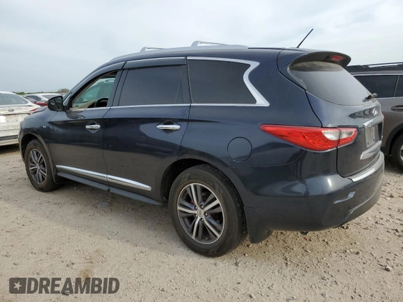 2015 Infiniti QX60 with VIN 5N1AL0MM4FC531245, listed as a Copart auction lot 49569695 with 205,253 mi miles and Salvage title. Bid and sale history available at DreamBid. Image 2.