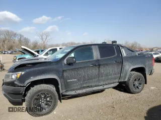 2018 Chevrolet Colorado 4WD ZR2 with VIN 1GCPTEE1XJ1280915, listed as a Copart auction lot 46861065 with 53,781 mi miles and Salvage Title. Bid and sale history available at carsss.com. Image 1.
