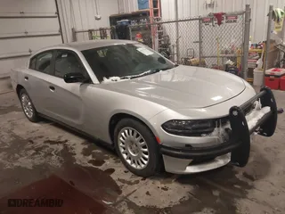 2020 Dodge Charger Police with VIN 2C3CDXKT8LH127522, listed as a IAAI auction lot 41578960 with 128,798 mi miles. Bid and sale history available at carsss.com. Image 1.