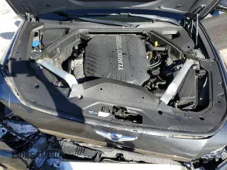 2019 Genesis G70 3.3T Advanced with VIN KMTG34LE1KU022137, listed as a Copart auction lot 76611254 with 59,082 mi miles and Salvage Title. Bid and sale history available at carsss.com. Image 12.