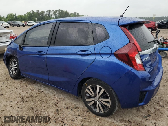 2016 Honda Fit EX with VIN JHMGK5H77GX001055, listed as a Copart auction lot 54248615 with 81,912 mi miles and Clean title. Bid and sale history available at DreamBid. Image 2.