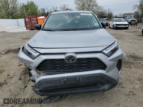 2024 Toyota RAV4 LE with VIN 2T3F1RFV4RW468000, listed as a Copart auction lot 52670895 with 22,419 mi miles and Non Repairable. Bid and sale history available at carsss.com. Image 5.