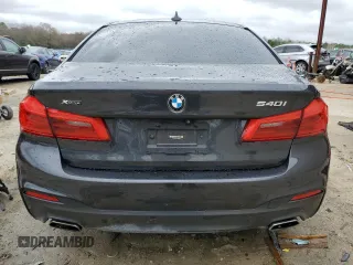 2017 BMW 5 Series 540i xDrive with VIN WBAJE7C37HG888055, listed as a Copart auction lot 51471245 with Not provided miles and Salvage title. Bid and sale history available at DreamBid. Image 6.