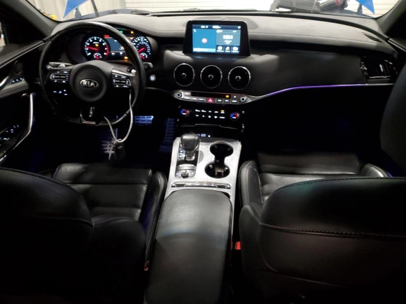 2021 Kia Stinger GT2 with VIN KNAE55LC2M6089564, listed as a Copart auction lot 51606475 with 53,799 mi miles and Salvage Title. Bid and sale history available at carsss.com. Image 8.