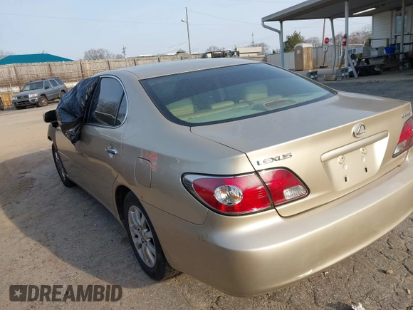 2004 Lexus ES 350 with VIN JTHBA30G445034292, listed as a IAAI auction lot 41799552 with 267,428 mi miles and . Bid and sale history available at DreamBid. Image 3.