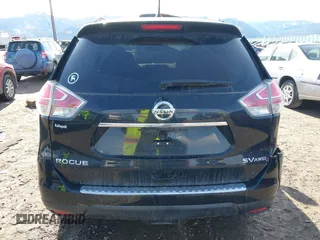 2015 Nissan Rogue SL with VIN 5N1AT2MV6FC834127, listed as a IAAI auction lot 41686500 with 156,810 mi miles and . Bid and sale history available at carsss.com. Image 16.