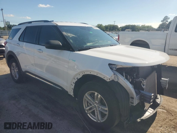 2023 Ford Explorer XLT z VIN 1FMSK8DH2PGA55872, wystawiony jako Copart lot #55814285 z przebiegiem 43 091 mil mil oraz Szkoda całkowita • Salvage title. Historia ofert i sprzedaży dostępna na DreamBid. Obrazek 4.