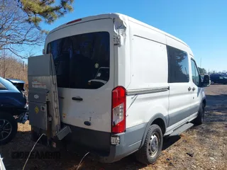 2017 Ford Transit with VIN 1FTBW9CG1HKB18868, listed as a IAAI auction lot 41616600 with 59,831 mi miles. Bid and sale history available at carsss.com. Image 4.