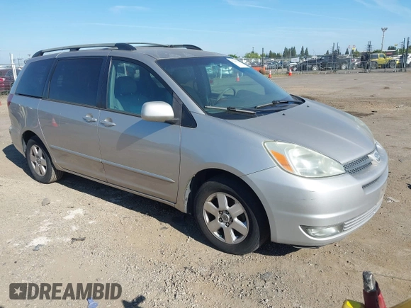 2004 Toyota Sienna XLE with VIN 5TDZA22C14S210679, listed as a IAAI auction lot 42242214 with 148,178 mi miles and . Bid and sale history available at DreamBid. Image 1.