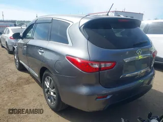 2015 Infiniti QX60 with VIN 5N1AL0MM9FC514957, listed as a IAAI auction lot 41714774 with 77,070 mi miles. Bid and sale history available at carsss.com. Image 3.