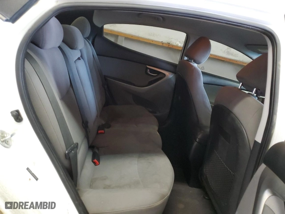 2016 Hyundai Elantra SE with VIN 5NPDH4AE4GH676749, listed as a Copart auction lot 48598855 with 0 mi miles and Salvage Title. Bid and sale history available at carsss.com. Image 11.