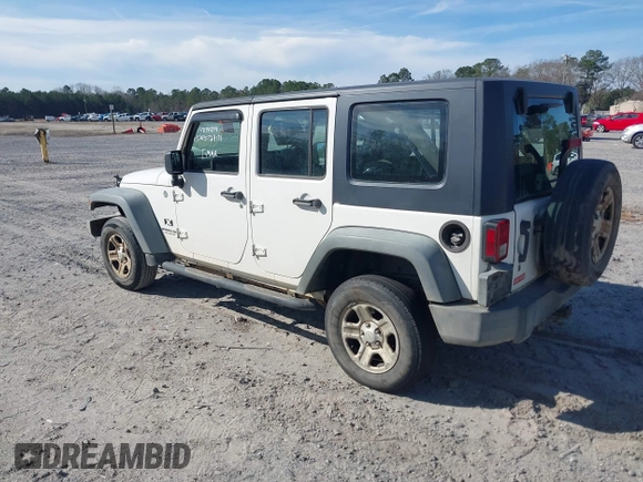 2009 Jeep Wrangler Unlimited X with VIN 1J4GZ39109L729171, listed as a IAAI auction lot 41715448 with 367,882 mi miles. Bid and sale history available at carsss.com. Image 3.
