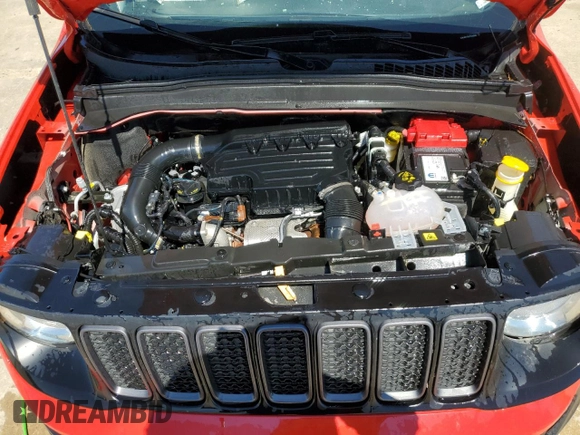 2022 Jeep Renegade Trailhawk with VIN ZACNJDC10NPN89886, listed as a Copart auction lot 59146314 with 24,308 mi miles and Non Repairable. Bid and sale history available at DreamBid. Image 12.
