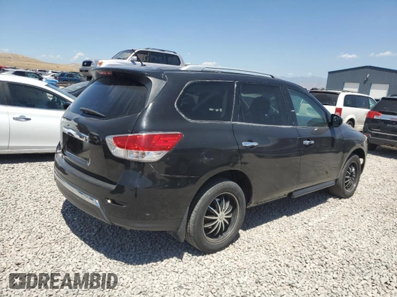 2016 Nissan Pathfinder SV z VIN 5N1AR2MM7GC651410, wystawiony jako Copart lot #59761365 z przebiegiem 138 055 mil mil oraz Czysty tytuł • Clean title. Historia ofert i sprzedaży dostępna na DreamBid. Obrazek 3.