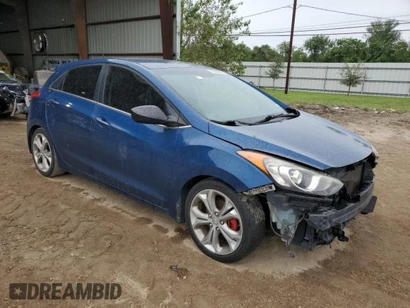 2015 Hyundai Elantra GT with VIN KMHD35LH8FU249294, listed as a Copart auction lot 70248314 with 133,342 mi miles and Salvage Title. Bid and sale history available at carsss.com. Image 4.