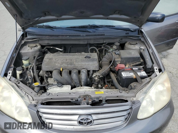 2004 Toyota Corolla CE with VIN 1NXBR32E24Z304630, listed as a Copart auction lot 56043555 with 159,342 mi miles and Salvage Title. Bid and sale history available at DreamBid. Image 11.