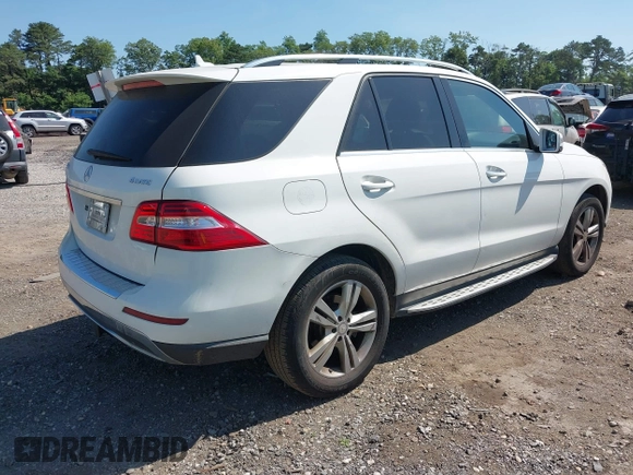 2015 Mercedes-Benz M 350 with VIN 4JGDA5HB8FA519104, listed as a IAAI auction lot 42580198 with 133,326 mi miles and . Bid and sale history available at DreamBid. Image 4.