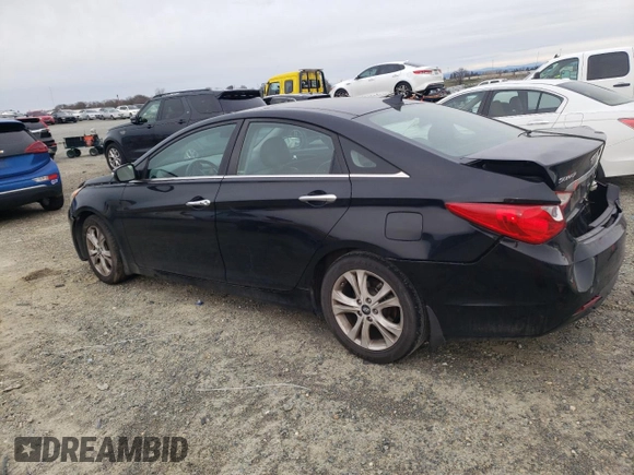 2013 Hyundai Sonata Limited with VIN 5NPEC4ACXDH634308, listed as a Copart auction lot 43289705 with 184,707 mi miles and Salvage Title. Bid and sale history available at DreamBid. Image 2.