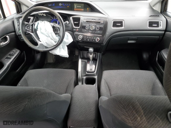 2013 Honda Civic Sdn LX with VIN 2HGFB2F54DH584697, listed as a Copart auction lot 47119655 with 202,593 mi miles and Clean Title. Bid and sale history available at carsss.com. Image 8.