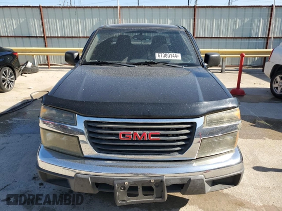 2005 GMC Canyon 1SC SLE Z85 with VIN 1GTCS136958229587, listed as a Copart auction lot 67380144 with 216,291 mi miles and Salvage Title. Bid and sale history available at carsss.com. Image 5.