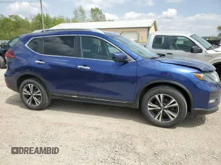 2018 Nissan Rogue SV with VIN 5N1AT2MV9JC734435, listed as a Copart auction lot 54793815 with 227,028 mi miles and Clean Title. Bid and sale history available at carsss.com. Image 4.