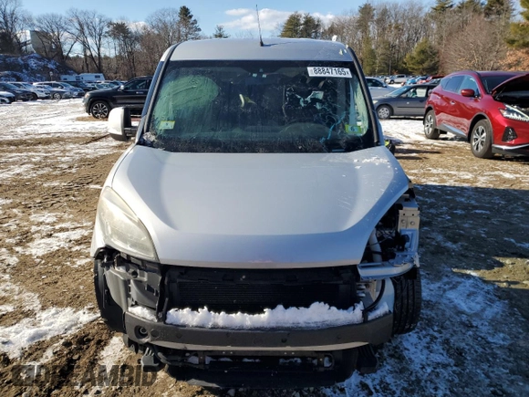 2017 Ram ProMaster City Cargo Van Tradesman SLT with VIN ZFBERFBB5H6D44693, listed as a Copart auction lot 88847165 with 154,347 mi miles and Clean Title. Bid and sale history available at carsss.com. Image 5.