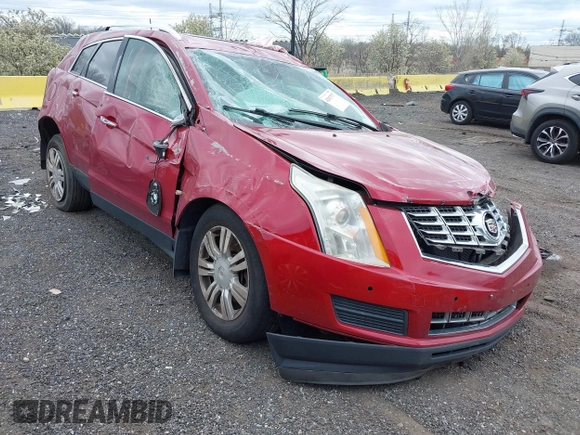 2015 Cadillac SRX Luxury Collection z VIN 3GYFNBE35FS574812, wystawiony jako IAAI lot #42037577 z przebiegiem 94 727 mil mil oraz . Historia ofert i sprzedaży dostępna na DreamBid. Obrazek 1.