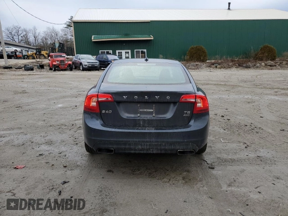 2016 Volvo S60 T5 Premier with VIN YV1612TK1G2397954, listed as a Copart auction lot 41445233 with 166,031 mi miles. Bid and sale history available at carsss.com. Image 6.