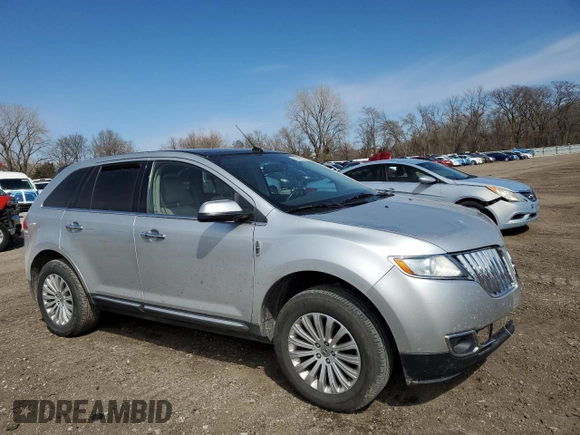 2013 Lincoln MKX with VIN 2LMDJ6JK0DBL47396, listed as a Copart auction lot 50055935 with 176,989 mi miles and Salvage Title. Bid and sale history available at carsss.com. Image 4.