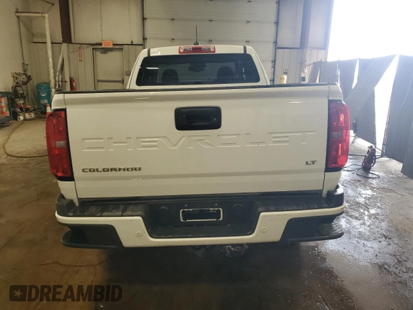 2022 Chevrolet Colorado 2WD LT z VIN 1GCHSCEA0N1127770, wystawiony jako Copart lot #59791265 z przebiegiem 79 393 mil mil oraz Czysty tytuł • Clean title. Historia ofert i sprzedaży dostępna na DreamBid. Obrazek 6.