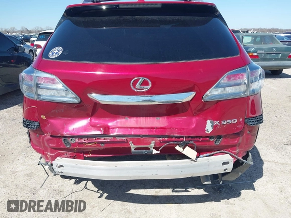 2011 Lexus RX 350 with VIN JTJBK1BA2B2437050, listed as a IAAI auction lot 41749057 with 141,780 mi miles and . Bid and sale history available at DreamBid. Image 6.