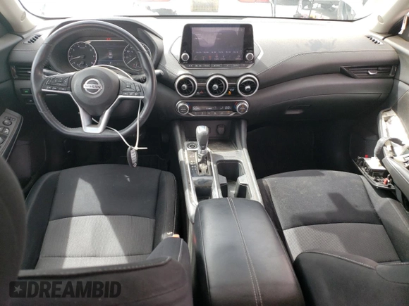 2021 Nissan Sentra SV with VIN 3N1AB8CV5MY262244, listed as a Copart auction lot 51244245 with 46,974 mi miles and Salvage title. Bid and sale history available at DreamBid. Image 8.