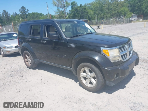 2007 Dodge Nitro SLT with VIN 1D8GU58K37W682094, listed as a IAAI auction lot 42155006 with 115,748 mi miles. Bid and sale history available at carsss.com. Image 1.