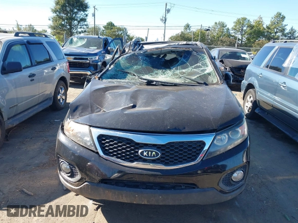 2013 Kia Sorento EX with VIN 5XYKUDA22DG412022, listed as a IAAI auction lot 40567674 with 177,189 mi miles. Bid and sale history available at carsss.com. Image 12.