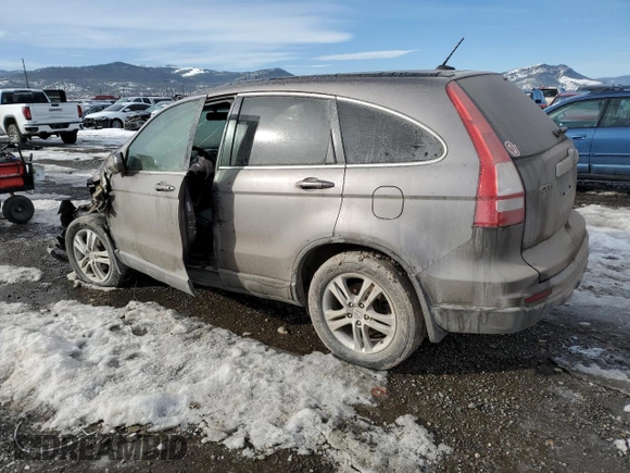 2011 Honda CR-V EX-L with VIN 5J6RE4H74BL052079, listed as a Copart auction lot 45779365 with 0 mi miles and Salvage Title. Bid and sale history available at carsss.com. Image 2.