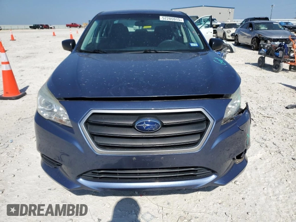 2015 Subaru Legacy 2.5i with VIN 4S3BNBA68F3059037, listed as a Copart auction lot 52205915 with 62,908 mi miles and Clean title. Bid and sale history available at DreamBid. Image 5.