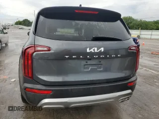 2022 Kia Telluride S with VIN 5XYP64HC3NG304606, listed as a Copart auction lot 60251245 with 33,514 mi miles and Salvage title. Bid and sale history available at DreamBid. Image 6.