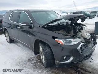 2018 Chevrolet Traverse High Country with VIN 1GNEVKKW8JJ176544, listed as a IAAI auction lot 41254016 with 1 mi miles. Bid and sale history available at carsss.com. Image 1.