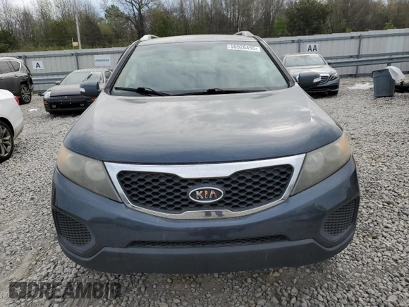 2011 Kia Sorento LX with VIN 5XYKT4A20BG158875, listed as a Copart auction lot 50928455 with 164,784 mi miles and Salvage Title. Bid and sale history available at DreamBid. Image 5.