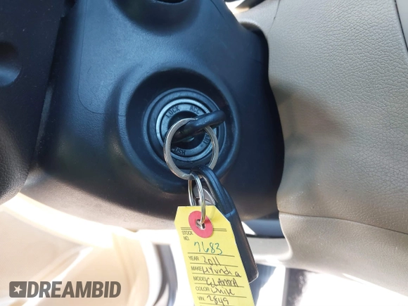 2011 Hyundai Elantra GLS with VIN 5NPDH4AE2BH002849, listed as a IAAI auction lot 41641610 with 186,923 mi miles. Bid and sale history available at carsss.com. Image 11.