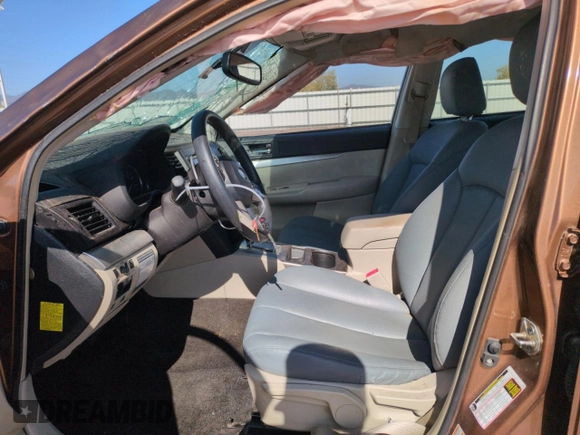 2011 Subaru Outback 2.5i z VIN 4S4BRCAC0B3428463, wystawiony jako Copart lot #52440605 z przebiegiem 78 807 mil mil oraz Nie do naprawy • Non repairable. Historia ofert i sprzedaży dostępna na DreamBid. Obrazek 7.