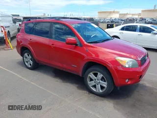 2007 Toyota RAV4 Sport with VIN JTMZD32VX75043585, listed as a IAAI auction lot 42397838 with 126,256 mi miles and . Bid and sale history available at DreamBid. Image 1.
