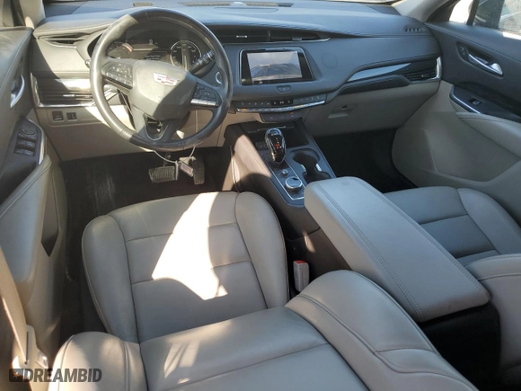 2023 Cadillac XT4 FWD Premium Luxury with VIN 1GYFZCR44PF175022, listed as a Copart auction lot 49214855 with 50,234 mi miles and Non Repairable. Bid and sale history available at carsss.com. Image 8.
