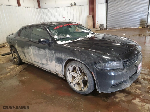 2017 Dodge Charger SXT with VIN 2C3CDXHG2HH641786, listed as a Copart auction lot 89292255 with 112,556 mi miles and Salvage Title. Bid and sale history available at carsss.com. Image 4.