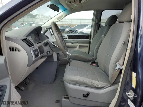 2009 Dodge Grand Caravan SXT with VIN 2D8HN541X9R638538, listed as a Copart auction lot 47206335 with 145,835 mi miles and Clean Title. Bid and sale history available at carsss.com. Image 7.