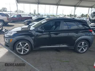 2019 Hyundai Kona Limited with VIN KM8K33A55KU299911, listed as a IAAI auction lot 41933000 with 3,671 mi miles. Bid and sale history available at carsss.com. Image 14.