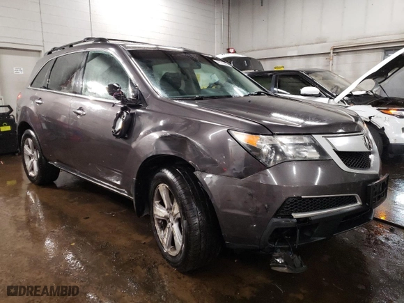 2011 Acura MDX Tech Pkg with VIN 2HNYD2H68BH530690, listed as a Copart auction lot 42183995 with 352,426 mi miles and Salvage Title. Bid and sale history available at carsss.com. Image 4.