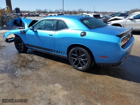 2019 Dodge Challenger SXT with VIN 2C3CDZAG7KH521835, listed as a Copart auction lot 46895145 with 12,930 mi miles and Salvage Title. Bid and sale history available at carsss.com. Image 2.